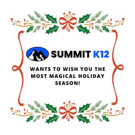 Summit K12 on LinkedIn: 🎄Merry Christmas from everyone at Summit K12! ⛰ ...