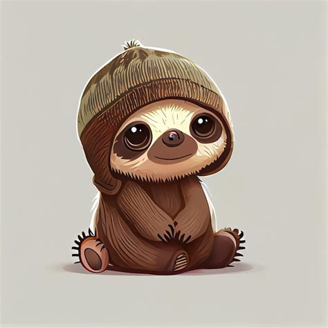 Draw so Cute Sloth 的图像结果