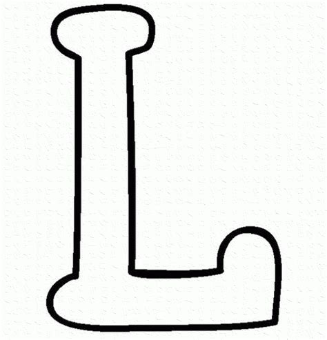 Letter L Outline