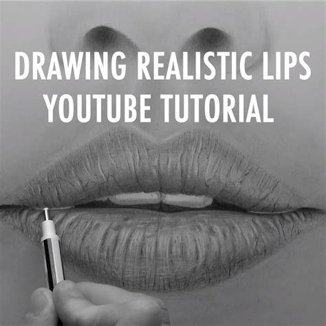 Image result for Realistic Lips Drawing