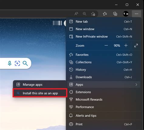 Bing Chat App 的图像结果