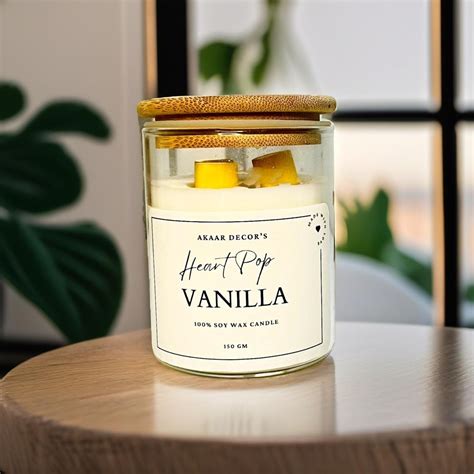 Akaar Decor Range of Colorful Heart-Pop Scented Candles for Home Decor