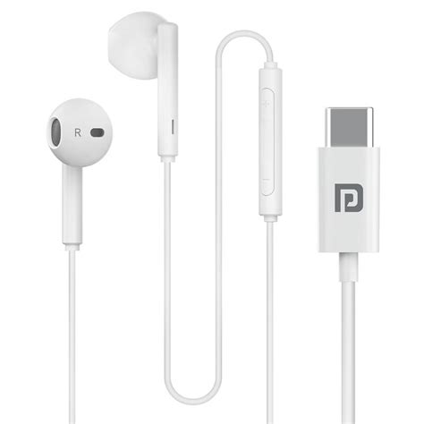 Portronics Conch Theta C in-Ear Type C Wired Earphones – 14.2mm Driver ...