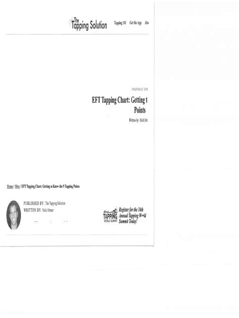 Image result for EFT Tapping Chart Male Model