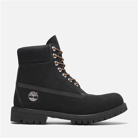 Timberland® Premium 6-Inch Lace Up Waterproof Boot for Men in Black