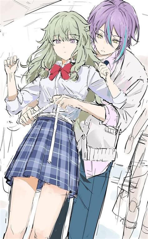 kusanagi nene and kamishiro rui (project sekai) drawn by iwatnc | Danbooru