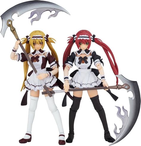 Buy Revoltech Queens Blade: 002-EX Airi 2P Color PVC Figure 1/12 Scale ...