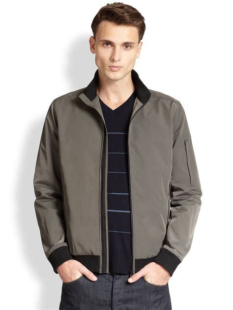 Mens Bomber Jacket Grey at John Hipple blog