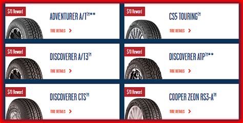 Cooper Tire Rebate and Coupons August 2023