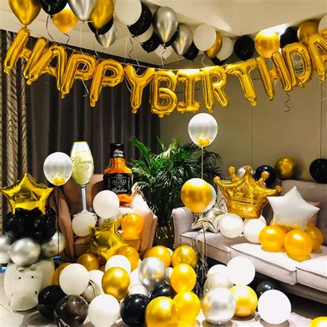 Party Propz Paper Happy Birthday Decoration Kit - Pack of 58 Pcs ...