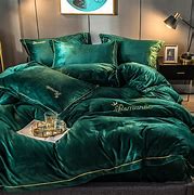 Image result for Green Velvet Comforter