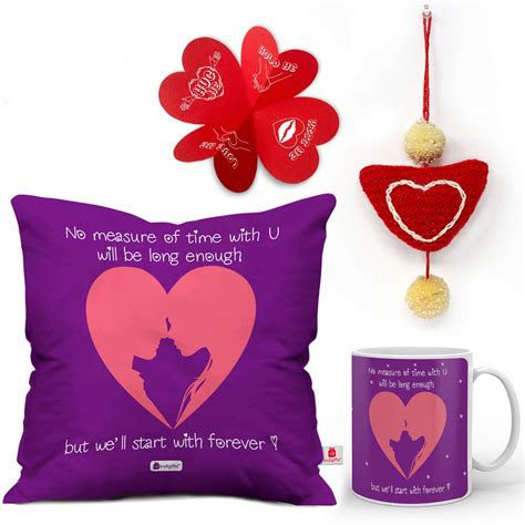 Buy Indigifts IA Valentines Day Love Quote Kissing Couple Silhouette ...