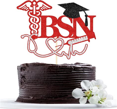 Maicaiffe BSN Graduaiton Cake Topper - RN Nursing Graduation India | Ubuy
