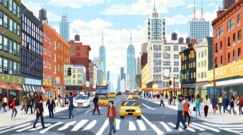 Busy Street Scene 的图像结果