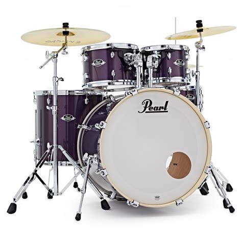 DISC Pearl Export EXX 22'' Am. Fusion Drum Kit, Purple Nebula | Gear4music