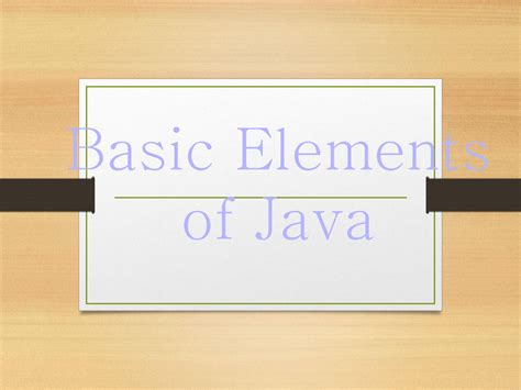 Image result for Elements of Java Programming