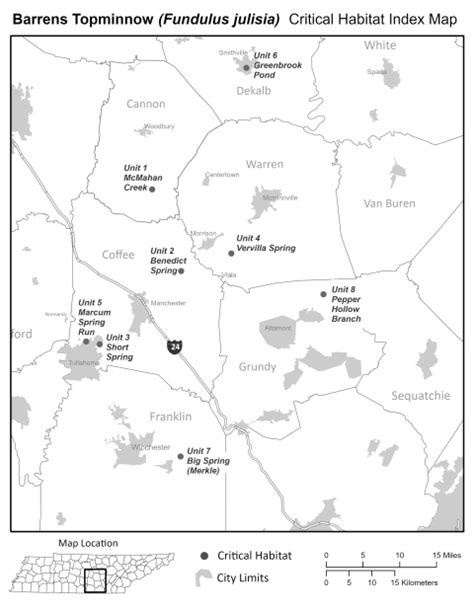 Proposed Critical Habitat for the Barrens Topminnow FAQ | U.S. Fish ...