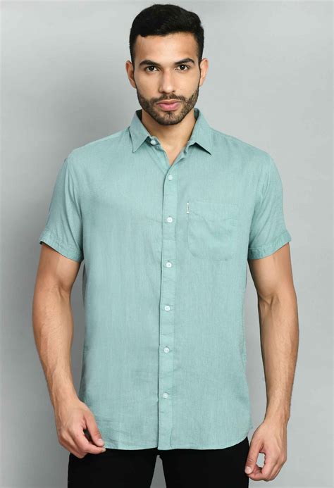 Basic Mint Green Linen Casual Shirt – SQUIREHOOD