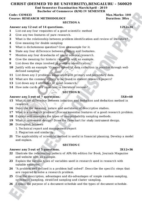 COM433 - for studying for exams, making better answring in exams ...