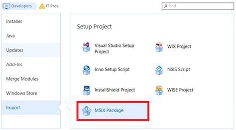 Image result for Advanced Installer Convert to MSI