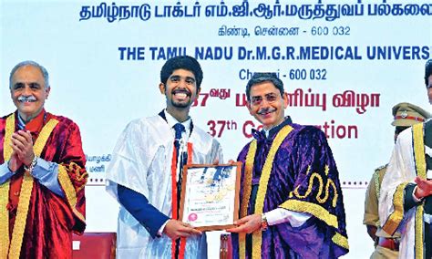 37th Dr MGR Medical University Convocation: 35,793 students conferred ...