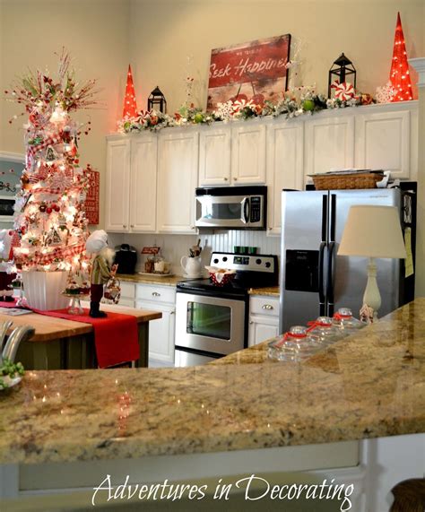 Top Of Kitchen Cabinet Christmas Decorating Ideas – Things In The Kitchen