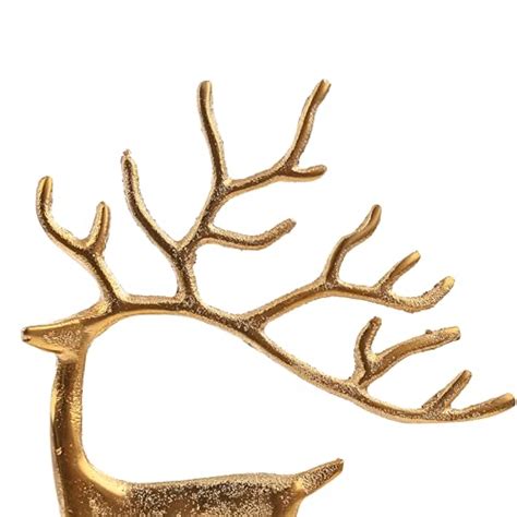 Arctic Reindeer Sculpture – Elegant Winter Decor for Home & Office – MbyM