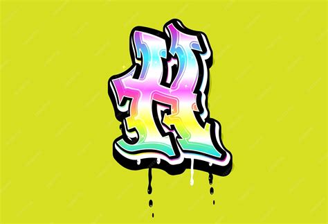 Graffiti Letters H