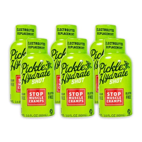 Buy Pickle Hydrate Shot for Cramps Relief- Electrolyte Replacement ...