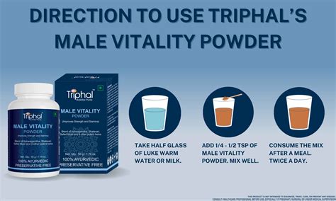 Buy Male Vitality Powder by Triphal Online - Blend of 7 Pure Herbs