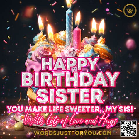 Birthday Wishes For Sister Images Free Gif - Infoupdate.org