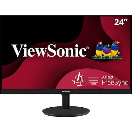 Viewsonic 24'' 1080p MVA Full Ergonomic Mntr VA2447MHJ | Zoro