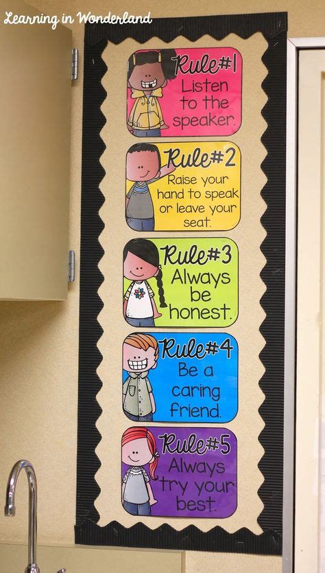 Image result for Classroom Rules Display