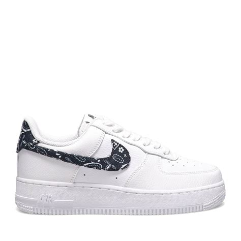 NIKE W AIR FORCE 1 '07 ESS WHITE/BLACK-WHITE-WHITE 22SP-I（ナイキ ウィメンズ エア ...