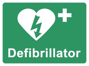 Defib Signage 的图像结果