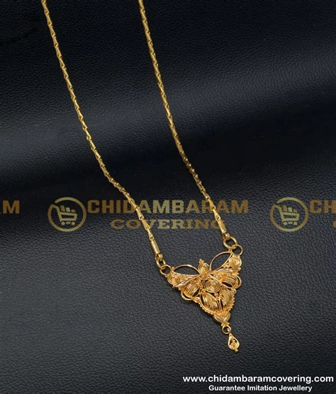 Buy Traditional Daily Wear Guaranteed Gold Covering Chain with Design ...