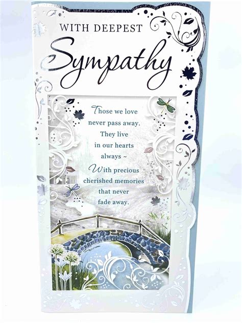 With Deepest Sympathy Slim Card - Cardmarkets