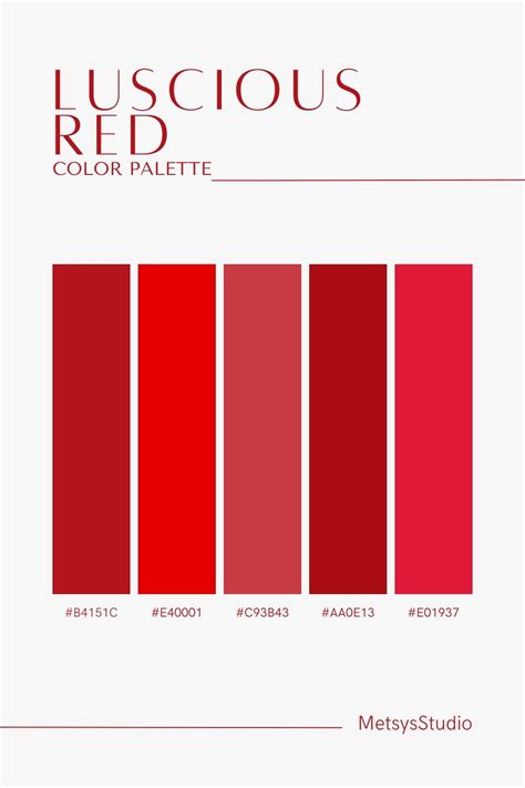 Matplot Red Color Palette 的图像结果