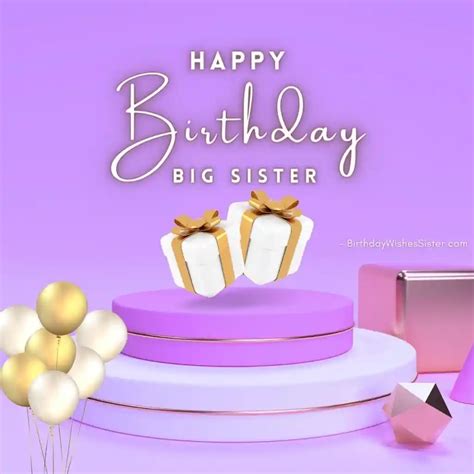 93+ Best Happy Birthday Big Sister Images, Wishes, Quotes & Status