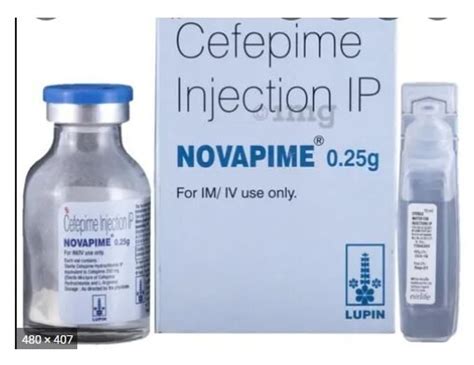 NOVAPIME 0.25GM INJ – INDMED