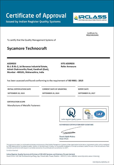SYCAMORE TECHNOCRAFT - Leading Quality Automotive Fastening Solutions