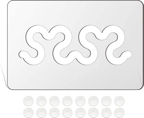 Buy Kapyoo Quilting Rulers and Templates Free Motion Quilting Templates ...