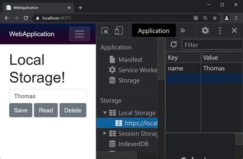 Local Storage Blazor 的图像结果