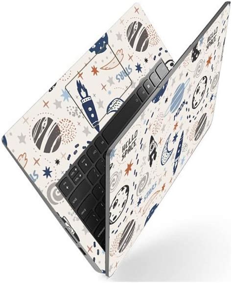 Dzazner HD Printed Full Body Laptop Skin Sticker Vinyl Fits for Size ...