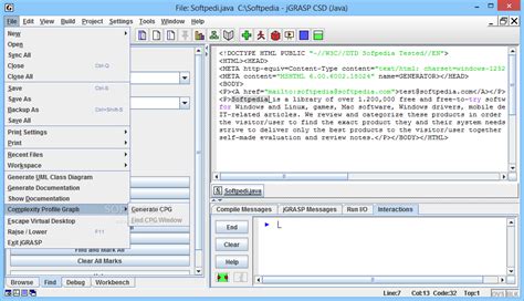 Image result for jGRASP Examples