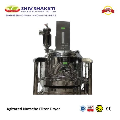 Agitated Nutsche filter Dryer - Agitated Nutsche Filter Dryer ANFD ...