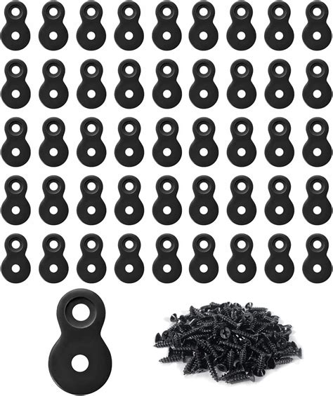 Amazon.com: 48 Pcs Figure 8 Fastener Steel Table Top Fastener Heavy ...
