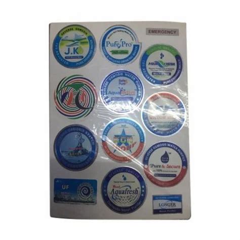 Manufacturer of Bubble Sticker & Polyester Label and Stickers by Image ...