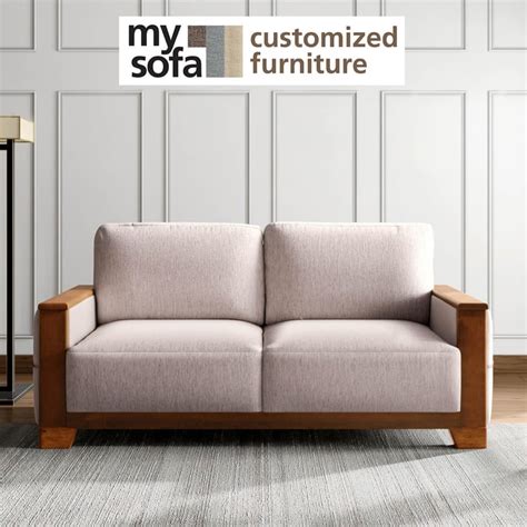Buy Erica Fabric 3-Seater Sofa - Customized Furniture from Home Centre ...