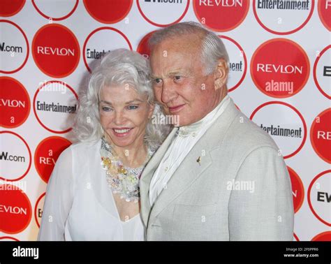 Buzz Aldrin and Lois Driggs Cannon. 26 August 2006 - Los Angeles ...